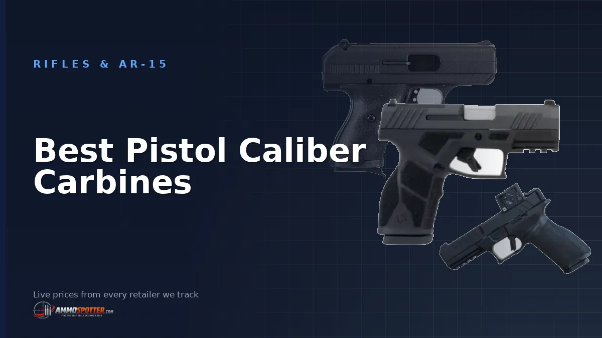 Best Pistol Caliber Carbines