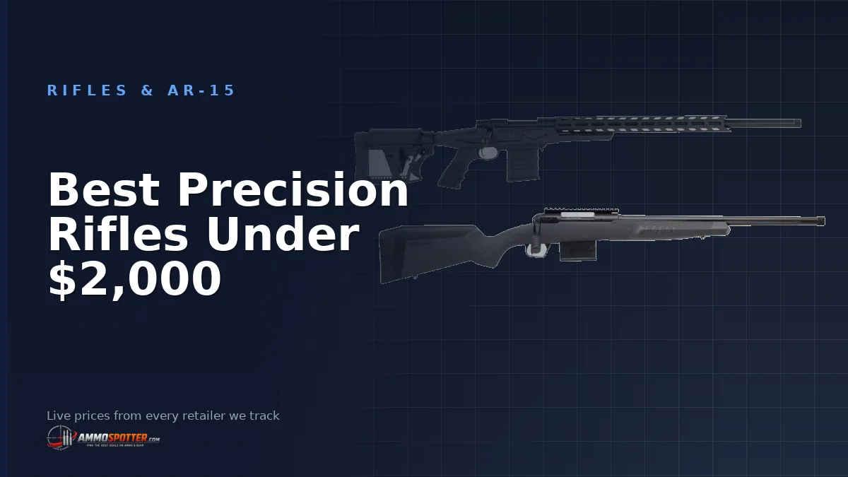 Best Precision Rifles Under $2,000