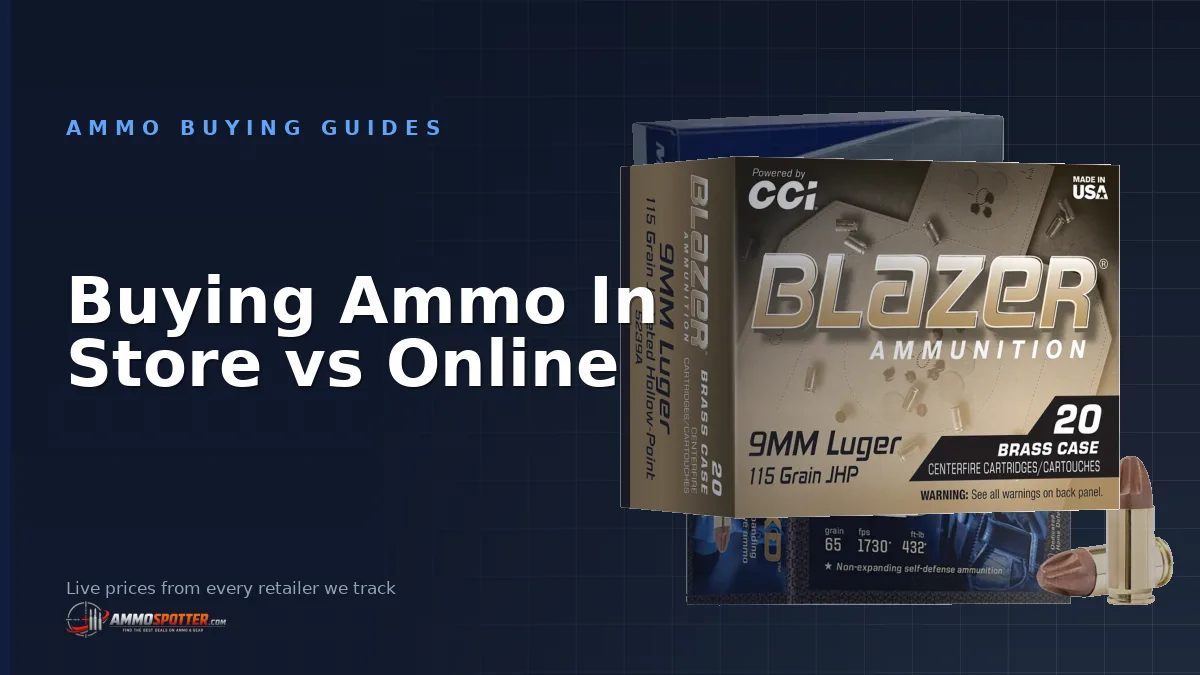 Is Buying Ammo at a Big-Box Store Cheaper Than Online?
