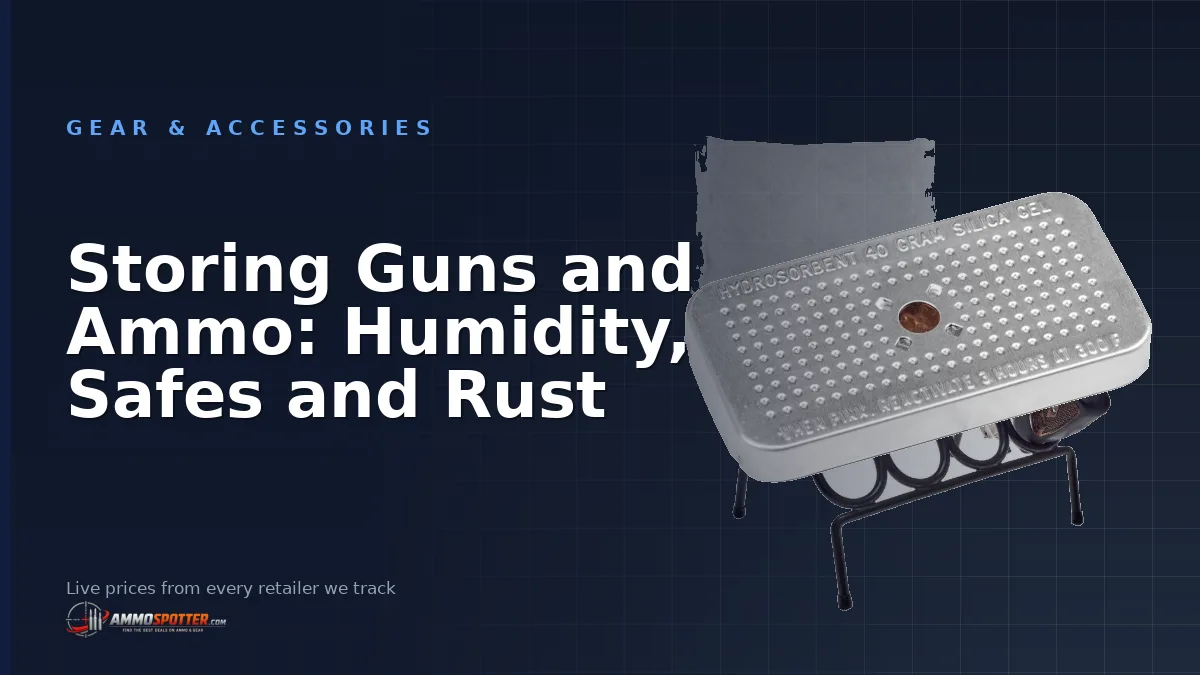 Storing Guns and Ammo: Humidity, Safes and Rust