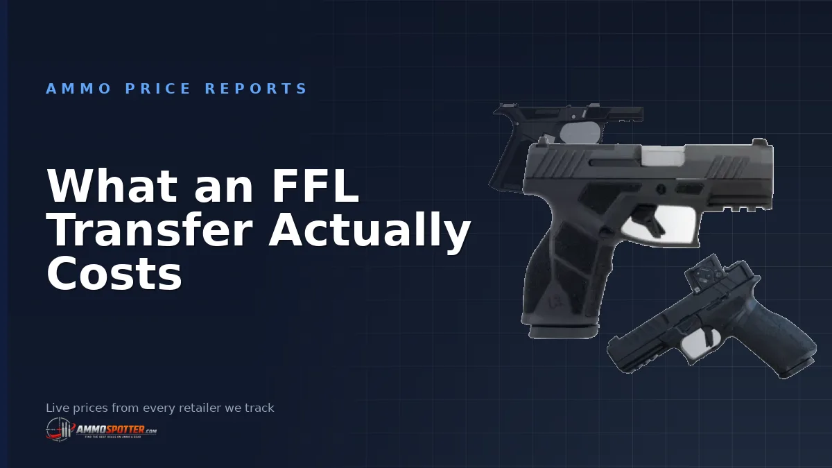 What an FFL Transfer Actually Costs: The Break-Even Math on 62,309 Guns