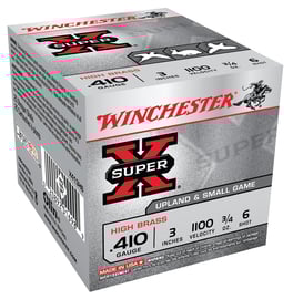 Winchester 410 3" #6 Heavy Super-X Ammunition 25rds - X413H6