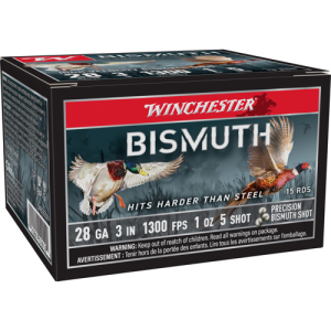 WINCHESTER AMMO 28Ga 3" #5 Bismuth 1oz 15rd