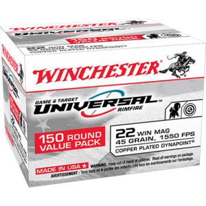 WINCHESTER AMMO 22 WMR Universal Dp SX 45Gr 150rd