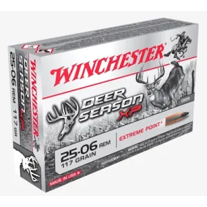 WINCHESTER Deer Season XP 25-06 REM 117gr Extreme Point Ammunition | 20 Rounds