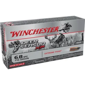 WINCHESTER Deer Season XP 6.8 SPC 115gr Extreme Point Ammunition | 20 Rounds