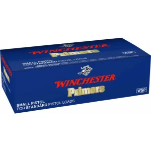 WINCHESTER Small Pistol Primer 1000rd - LIMIT of 10 Bricks