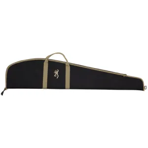 BROWNING Plainsman Rifle Case 44 Black w/Tan Trim 600D Poly