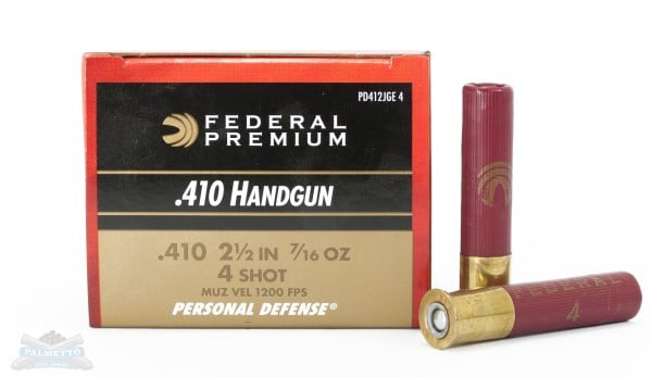 Federal 410ga 3" 9 Pellet 4 Buck Ammunition, 20 Round Box - PD413JGE 4