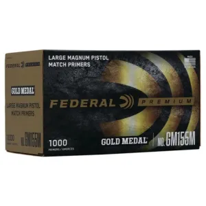 FEDERAL AMMO Gold Medal Mag Pistol Primer #155 100rd