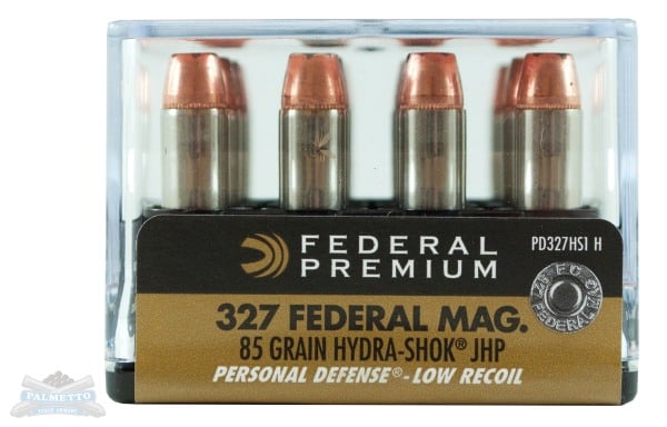 Federal 327 Magnum 85gr Hydra-Shok Ammunition - PD327HS1H