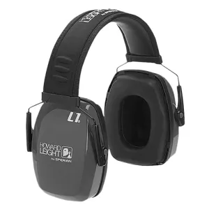 HOWARD LEIGHT Leightning L1 Passive Muff 25dB Charcoal/Blk Adult