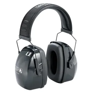 HOWARD LEIGHT Leightning L3 Passive Muff 30dB Black Adult 1 Pair