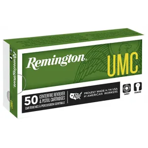 REMINGTON UMC 38 Super +P 130 gr Full Metal Jacket Ammunition | 50 Rounds