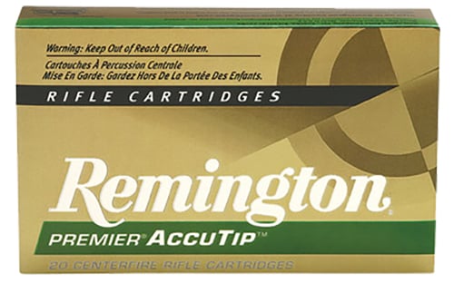 Remington Premier 35 gr AccuTip-V .22 Hornet Ammo, 20/box - PRA22HNA