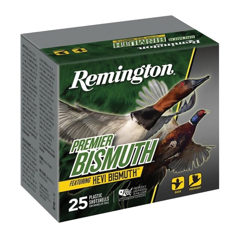 Remington Premier Bismuth Waterfowl 20 Gauge 3" #2 1.25 oz - 25rds - R20507