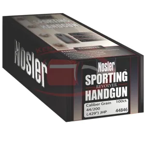 NOSLER Reloading Bullets JHP 45 Colt 250 Grain 100rd