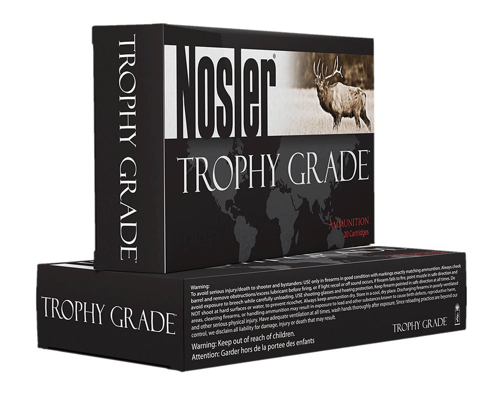 Nosler Trophy Grade 7mm Rem Mag 160 grain AccuBond Rifle Ammo, 20/Box - 47284