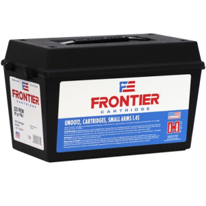 HORNADY Frontier 223 Rem 55Gr FMJ 200rd