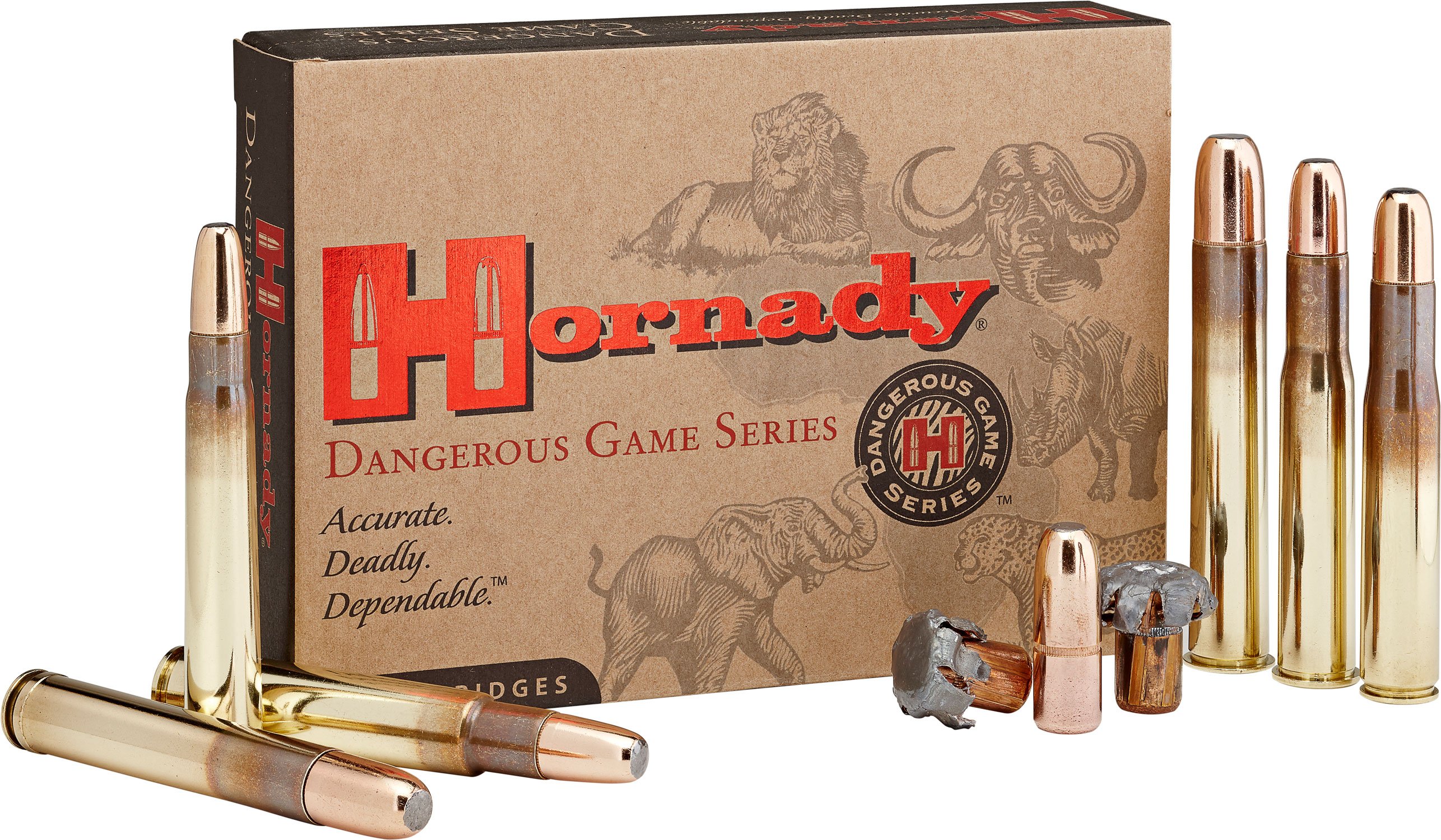 Hornady Dangerous Game 400 gr DGX Bonded .416 Ruger Ammo, 20/box - 82667