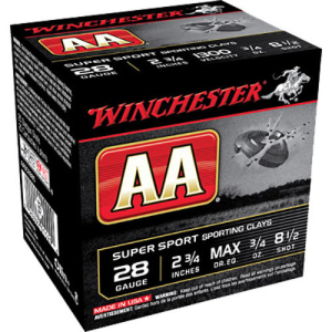 WINCHESTER AMMO 28Ga 1300FPS 3/4oz #8.5 25rd A