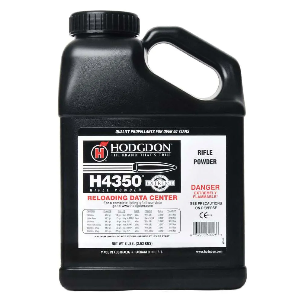 DISC -Hodgdon H4350 8lb- - -H43508LB