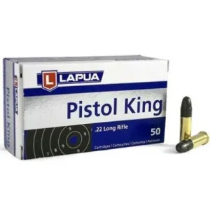 LAPUA AMMO 22 LR Pistol King - 50rd