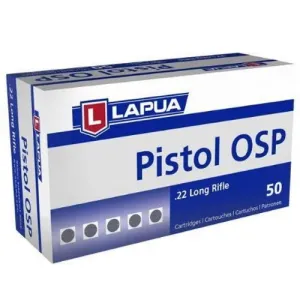 LAPUA AMMO 22 LR Pistol OSP - 50rd