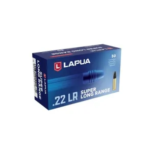 LAPUA AMMO 22 LR Super Long Range - 50rd