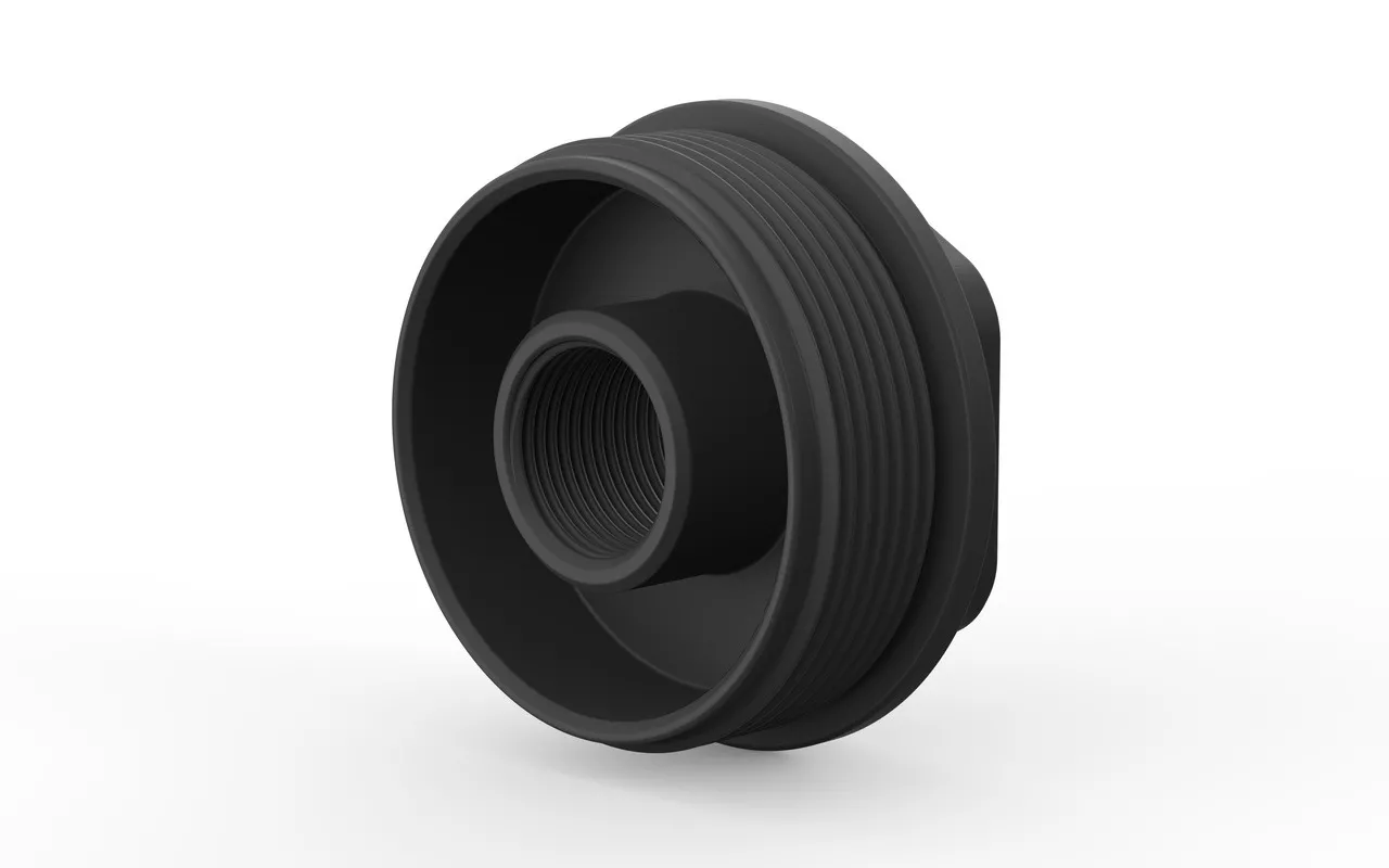 Breek Arms Universal Hub Direct Thread Titanium 1/2x28