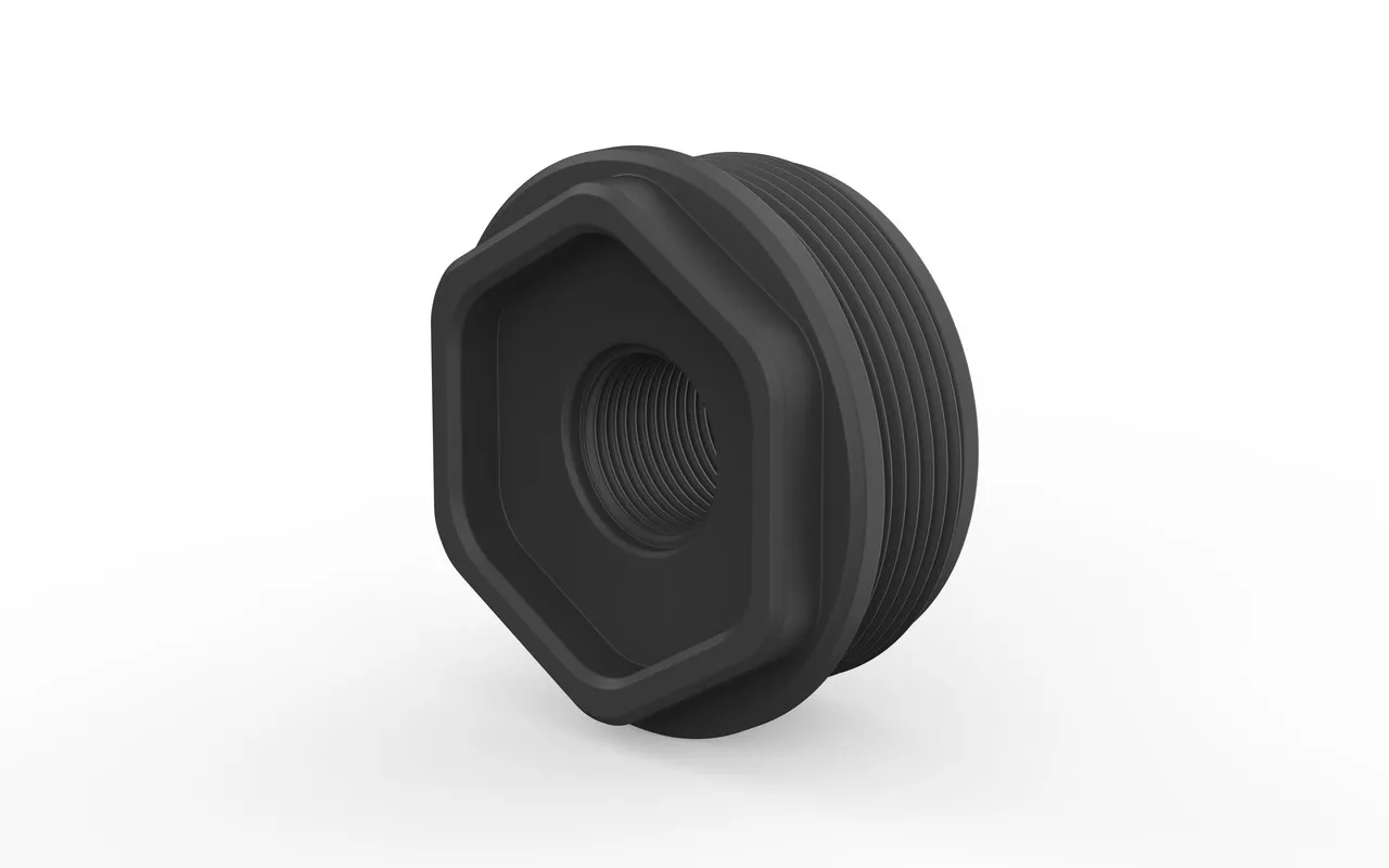 Breek Arms Universal Hub Direct Thread Titanium for 1.375x24 TPI HUB Suppressors 5/8x24