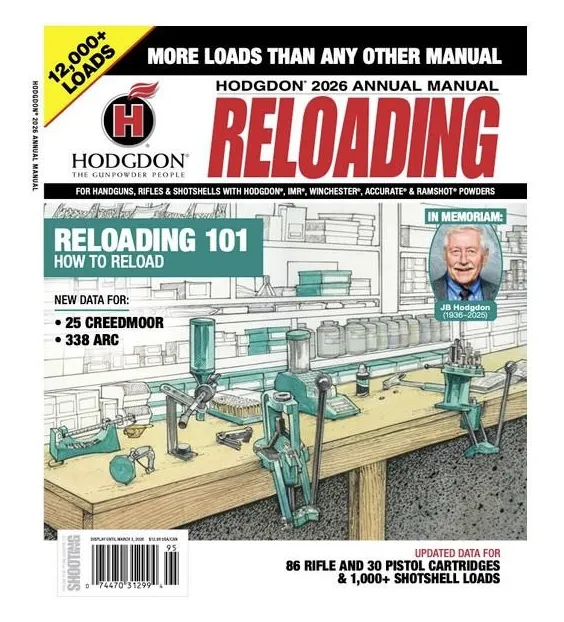 2026 Hodgdon Annual Manual
