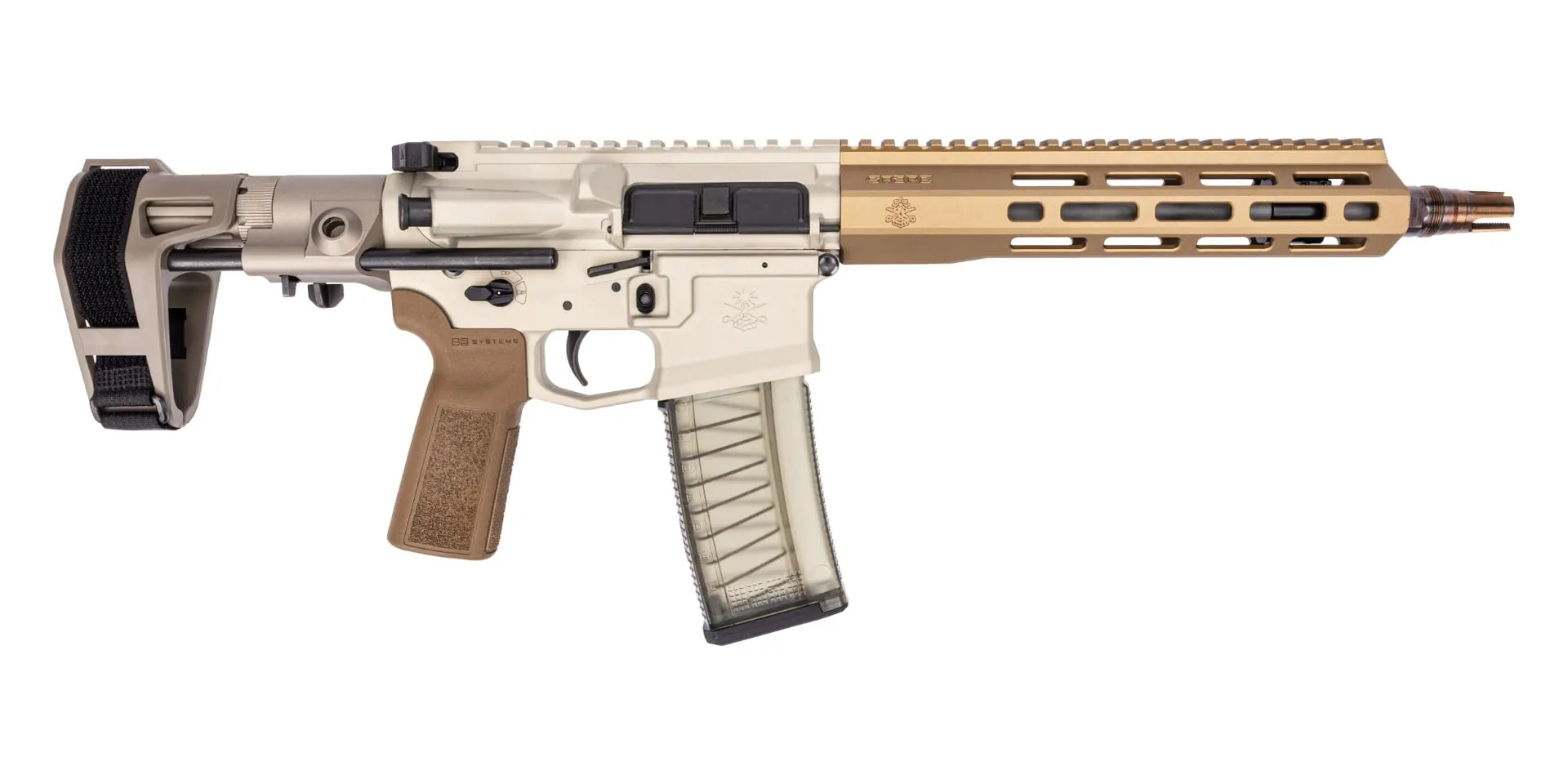PSA Sabre Enhanced Mixtape Vol. 1 10.3" 5.56 Pistol w/ Sabre Plan B Mount & Maxim CQB Brace