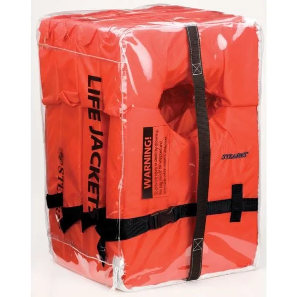 STEARNS PFD 1550 4 Pack w/ Clear Carry Bag