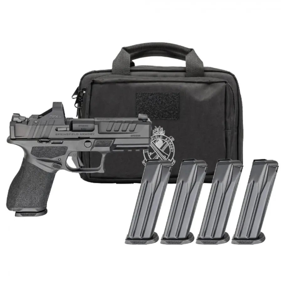 Springfield Armory Echelon Alpha Gear Pac 9mm 4 Barrel 15-Rounds w/ Viridian RFX11 4 Mags