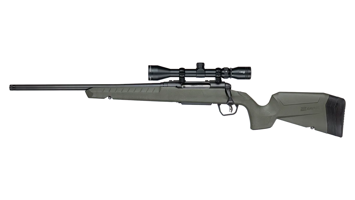 Savage Arms Axis 2 XP 6.5 Creedmoor 20" 4rd LH Bolt Action Rifle w/ 3-9x40 Viridian, ODG - 33187