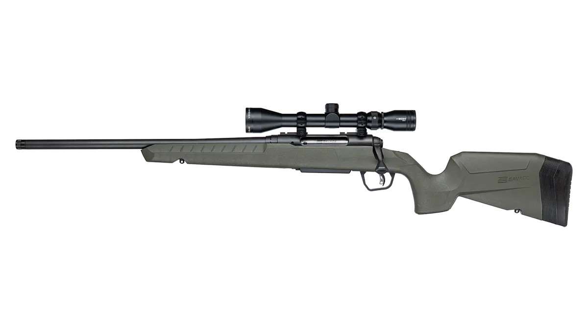 Savage Axis 2 XP OD Green .25-06 Rem 20 Threaded Barrel 4-Rounds LH w/ 3-9x40mm Scope