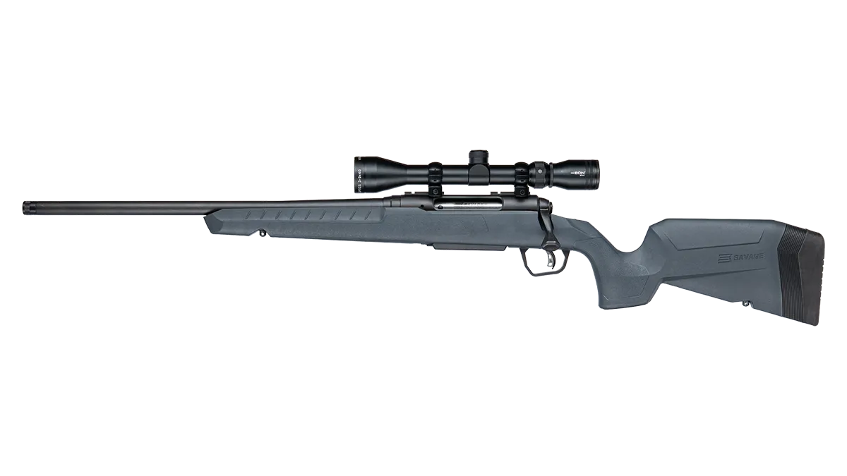 Savage Axis 2 XP Gray .350 Legend 18 Threaded Barrel 4-Rounds w/ 3-9x40mm Scope LH
