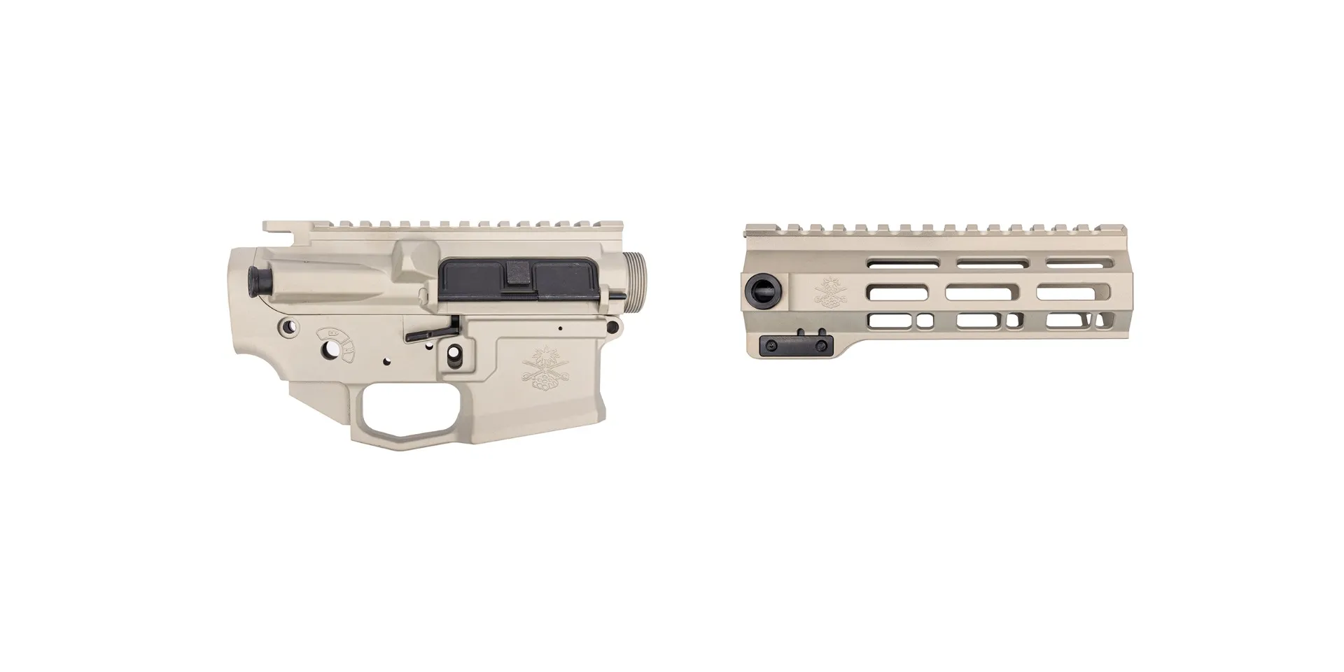 Sabre-IC Builder Set - 6.75" QDSM V2 Rail, Champagne