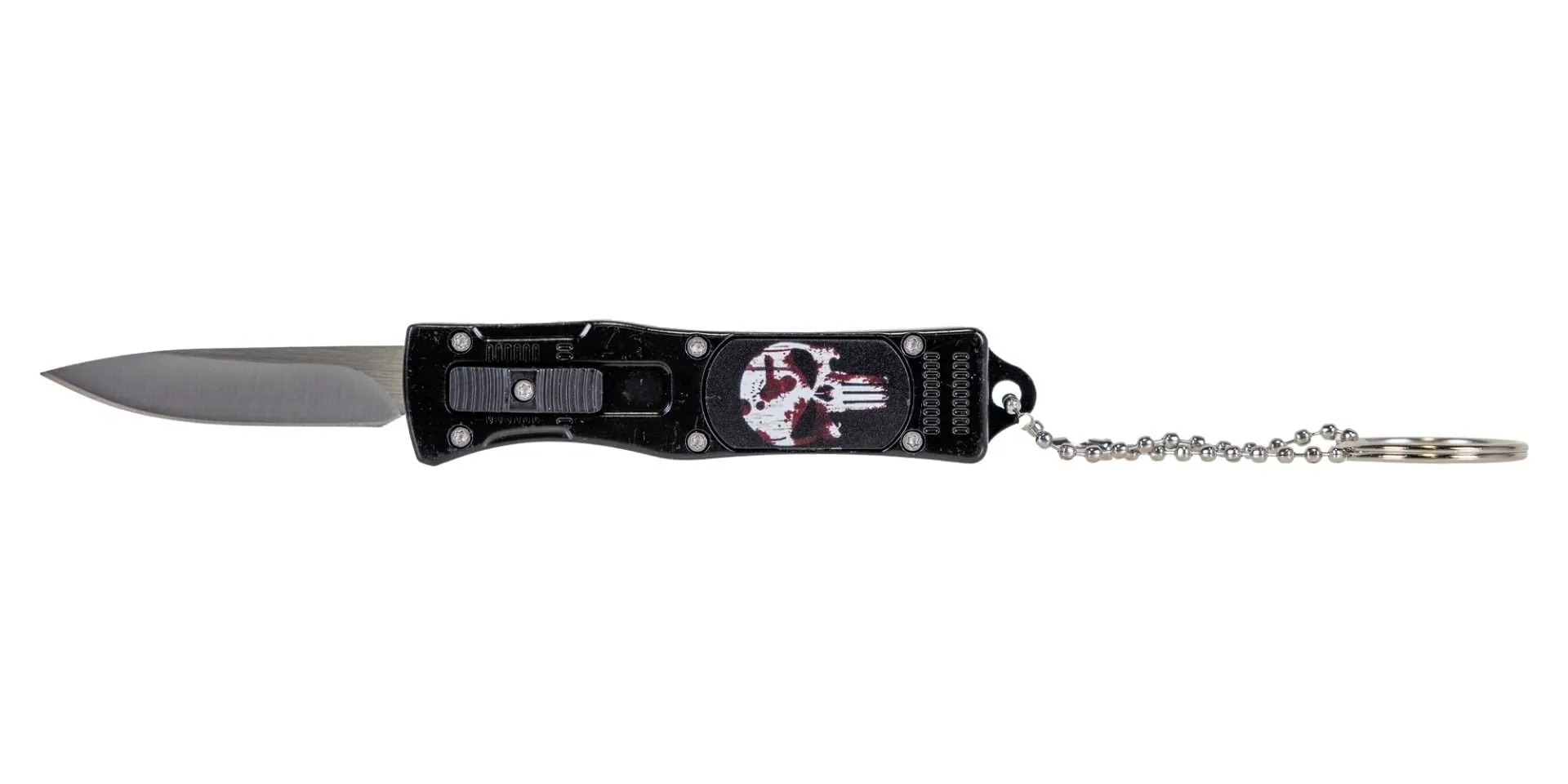 Master Cutlery OTF Key Chain, Black Carbon Fiber