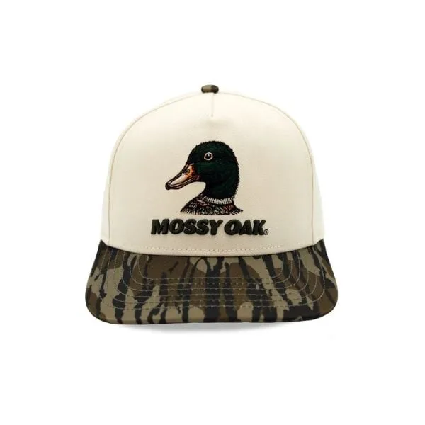 MOSSY OAK DUCK HEAD A FRAME - CREAM & BOTTOMLAND
