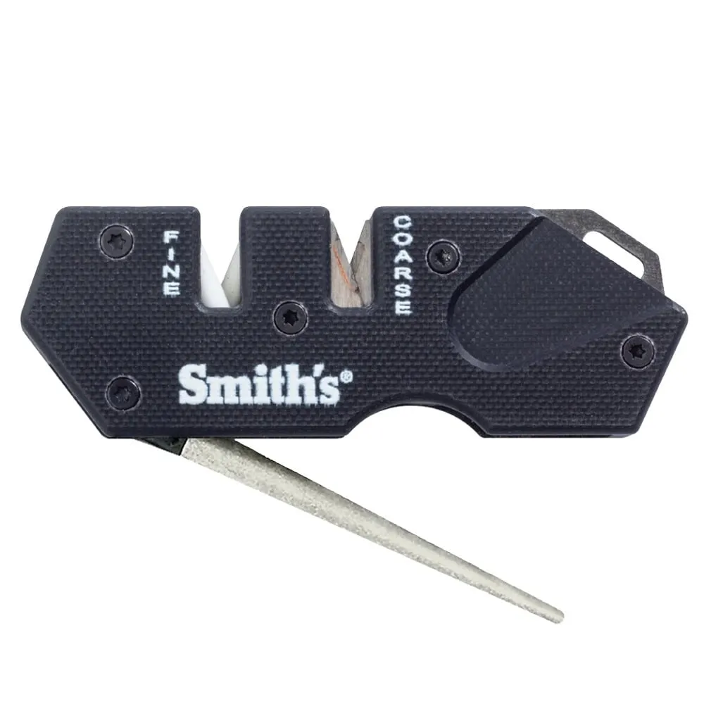 Smith's Sharpeners PP1 Mini Tactical Sharpener, Black