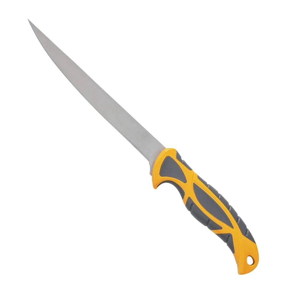 Smith's Sharpeners Regal River 7" Fillet, Yellow