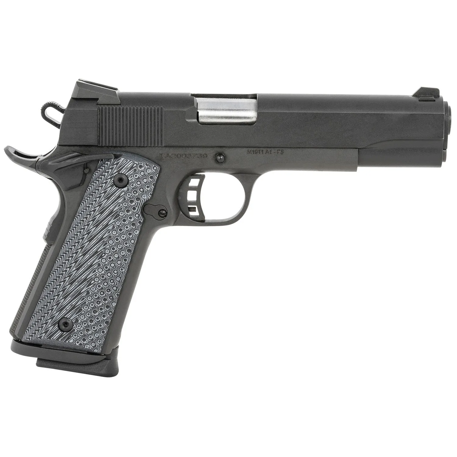 Taylors & Company 1911 Tactical 9mm 5" 10rds, Black Parkerized - 230058