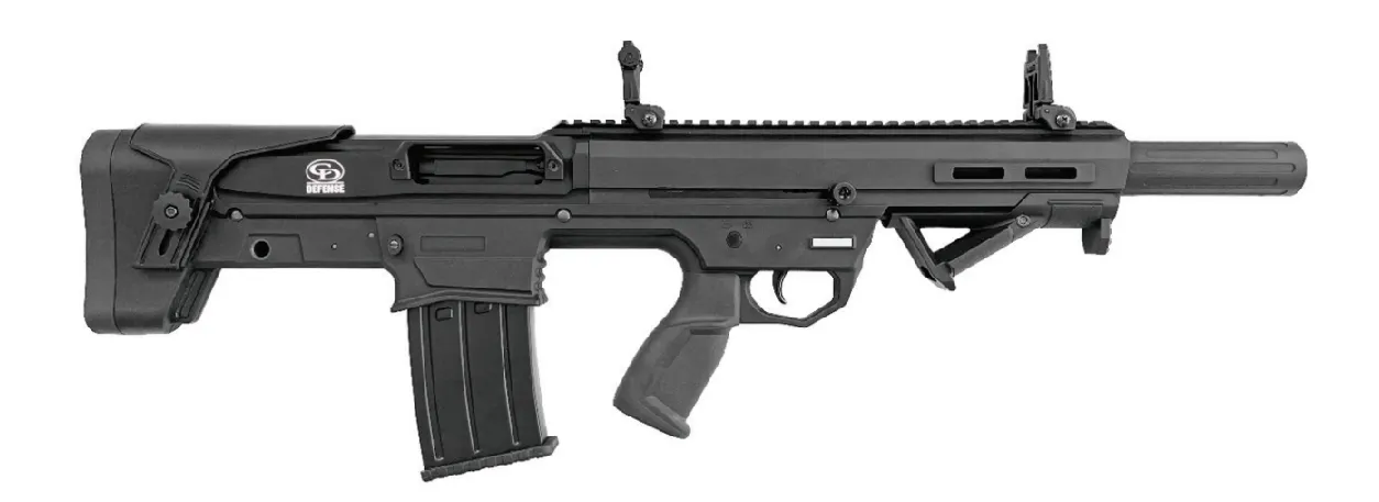 Charles Daly N4S G3 Bullpup 12 Gauge 18.5" 5rd Semi-Auto Shotgun, Black - 930.388