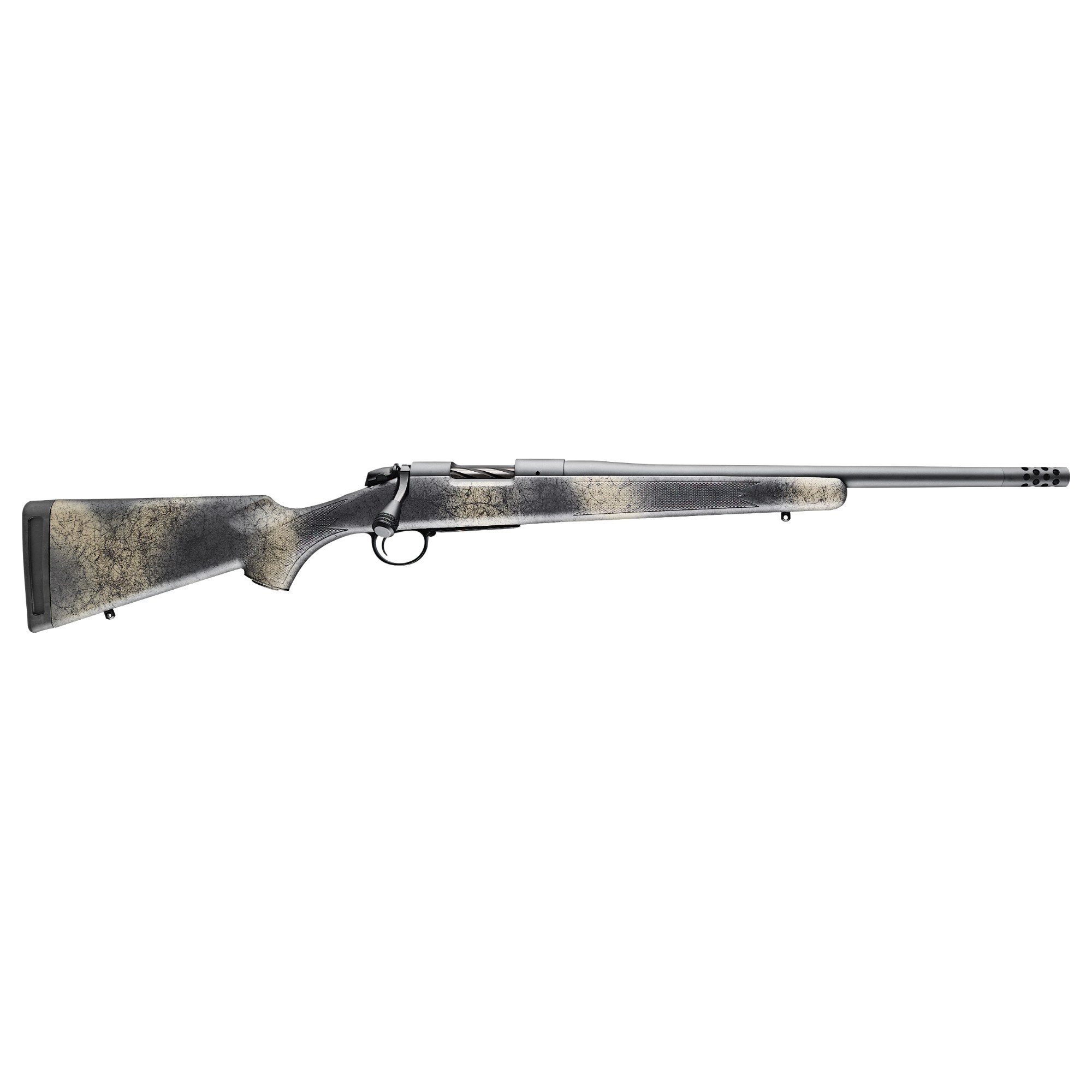 Bergara B-14 Wilderness Series 6.5 PRC Bolt Action Rifle, 24" Barrel, Gray - B14SM519