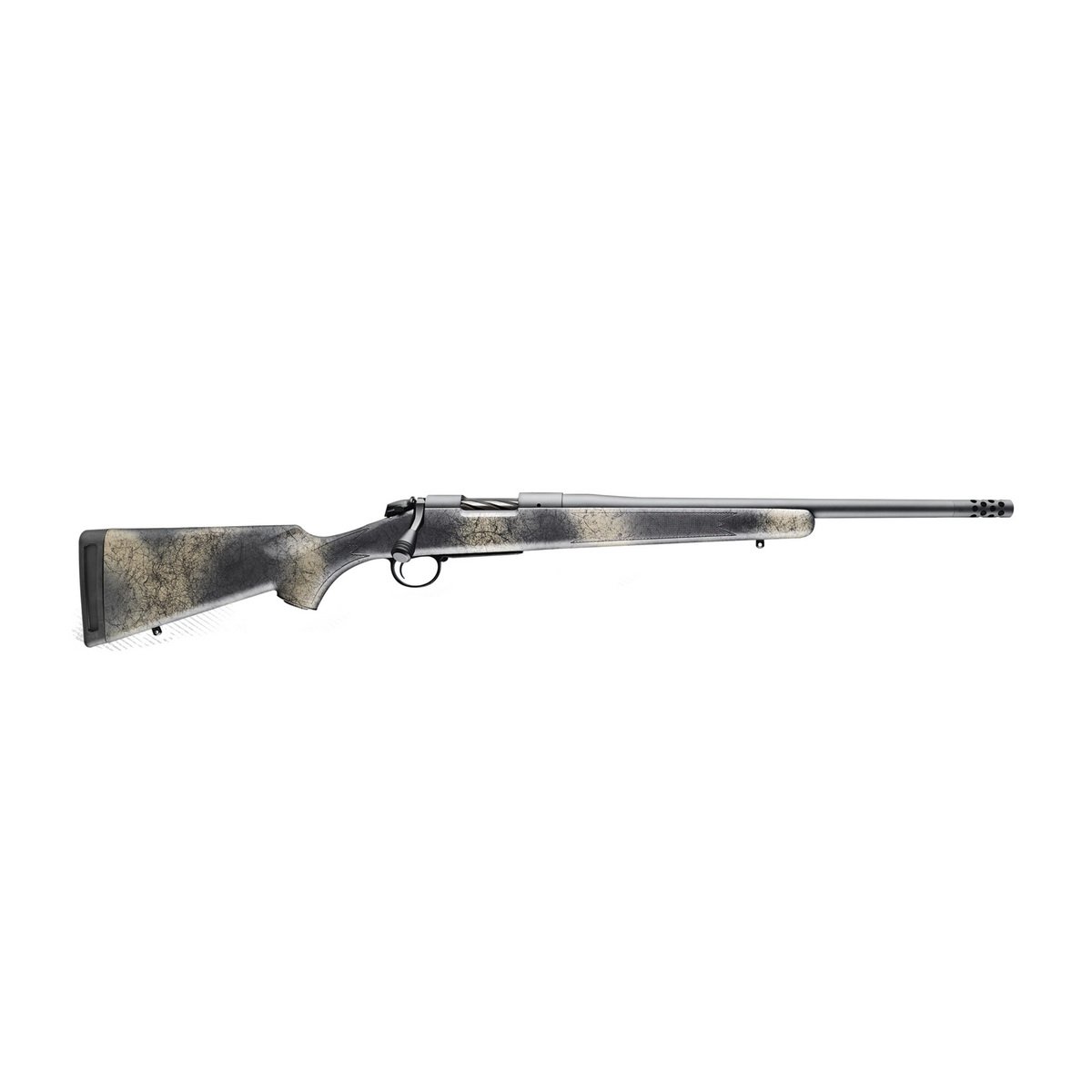 Bergara B-14 Wilderness Ridge 7mm PRC Bolt Action Rifle, Woodland Camo - B14LM5113