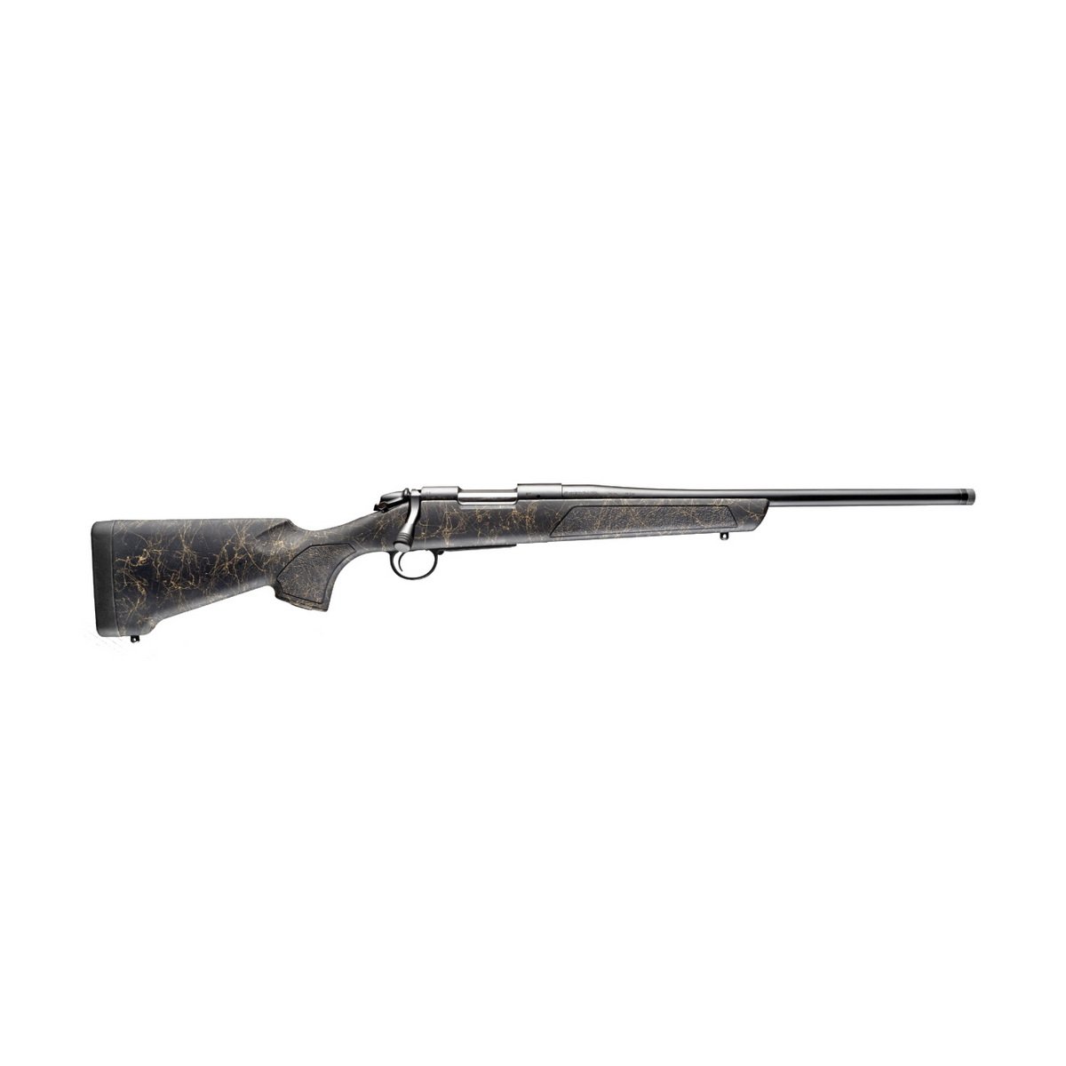 Bergara B-14 Stoke .22-250 Remington Bolt Action Rifle, Black/Tan - B14S904