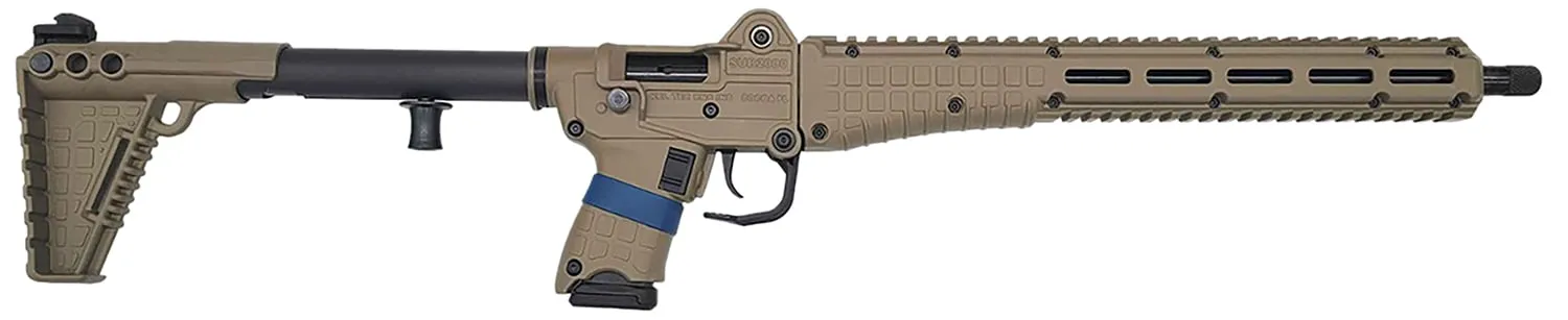 Kel-Tec Sub 2000 Gen 3 Tan 9mm 16.1 Barrel 10-Rounds Glock Mags