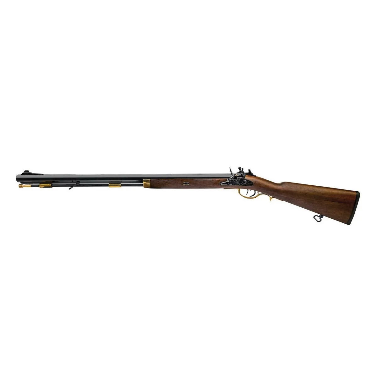 Taylors & Company Traditional Hawken Hunter .54 Cal Flintlock Rifle - Authentic Flintlock for Superior Hunting Performance - 210112